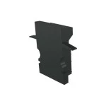 Deko-Light 979142 Profil Endkappe, Endkappe H-ET-02-08 Set 2 Stk, Schwarz, Kunststoff, Länge: 23 m 
