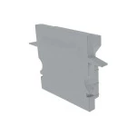 Deko-Light 979151 Profil Endkappe, Endkappe H-ET-02-15 Set 2 Stk, Grau, Kunststoff, Länge: 30 mm, 