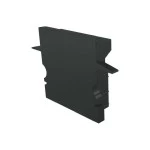 Deko-Light 979152 Profil Endkappe, Endkappe H-ET-02-15 Set 2 Stk, Schwarz, Kunststoff, Länge: 30 m 