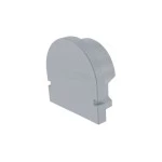 Deko-Light 979501 Profil Endkappe, Endkappe R-AU-01-10 Set 2 Stk, Grau, Kunststoff, Länge: 16 mm, 