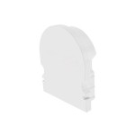 Deko-Light 979610 Profil Endkappe, Endkappe R-AU-02-15 Set 2 Stk, Weiß, Kunststoff, Länge: 21 mm, 