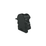 Deko-Light 979692 Profil Endkappe, Endkappe R-ET-02-05 Set 2 Stk, Schwarz, Kunststoff 
