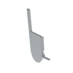 Deko-Light 979711 Profil Endkappe, Endkappe R-EL-03-10 Set 2 Stk, Grau, Kunststoff, Länge: 54 mm, 