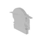 Deko-Light 980061 Profil Endkappe, Endkappe L-ET-02-10 Set 2 Stk, Grau, Kunststoff, Länge: 25 mm, 