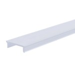 Deko-Light 983024 Profil Abdeckung, Abdeckung P-01-12, 1m, milchig, PMMA, Satiniert 40% Transmissi 