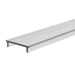 Deko-Light 983038 Profil Abdeckung, Abdeckung P-01-15, 3m, klar, PMMA, Transparent 95% Transmissio 
