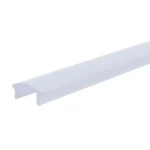 Deko-Light 983504 Profil Abdeckung, Abdeckung F-01-08, 1m, milchig, PMMA, Satiniert 40% Transmissi 
