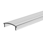 Deko-Light 983531 Profil Abdeckung, Abdeckung F-01-15, 2m, klar, PMMA, Transparent 95% Transmissio 