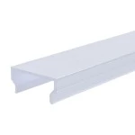 Deko-Light 984036 Profil Abdeckung, Abdeckung H-01-15, 3m, milchig, PMMA, Satiniert 40% Transmissi 