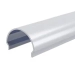 Deko-Light 984544 Profil Abdeckung, Abdeckung R-01-20, 1m, milchig, PMMA, Satiniert 40% Transmissi 