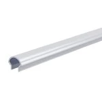 Deko-Light 984555 Profil Abdeckung, Abdeckung R-01-05, 2m, milchig, PMMA, Satiniert 40% Transmissi 