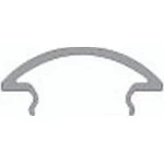 Deko-Light 984570 Profil Abdeckung, Abdeckung R-05-12, 2m, milchig, Polycarbonat, Satiniert 40% Tr 