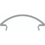 Deko-Light 984581 Profil Abdeckung, Abdeckung R-05-15, 3m, milchig, Polycarbonat, Satiniert 40% Tr 