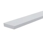 Deko-Light 988025 Profil Abdeckung, Abdeckung I-01-12, 2m, milchig, PMMA, Satiniert 40% Transmissi 