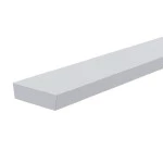 Deko-Light 988054 Profil Abdeckung, Abdeckung I-02-12, 1m, milchig, PMMA, Satiniert 40% Transmissi 