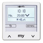 SOMFY 1818313 Soliris Smoove Steuerung Uno Pure Wh o.Rahmen 