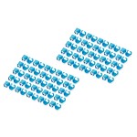 Digitus A-CC-B Farbclips für Patchkabel - Blau 