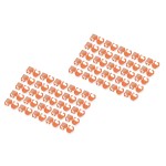 Digitus A-CC-O Farbclips für Patchkabel - Orange 