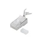 Digitus AK-219604 Modularstecker für Rundkabel CAT 6A geschirmt 