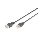 Digitus AK-300202-030-S USB 2.0 Verlängerungskabel 3 Meter 