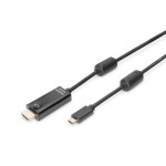 Digitus AK-300330-020-S USB Typ-C Gen2 Adapter- / Konverterkabel, Typ-C auf HDMI A 