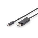Digitus AK-300333-020-S USB Typ-C Gen 2 Adapter- / Konverterkabel, Typ-C auf DP 