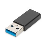 Digitus AK-300524-000-S USB Type-C Adapter USB A USB-C 