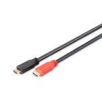 Digitus AK-330118-100-S HDMI High Speed Anschlusskabel mit Ethernet und Signalverstärker 10 Meter 