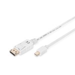 Digitus AK-340102-030-W DisplayPort Anschlusskabel 