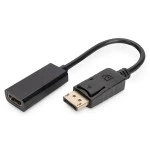 Digitus AK-340400-001-S DisplayPort Adapter / Konverter 0,15 Meter 