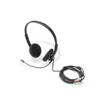 Digitus DA-12202 On Ear Office Headset mit Geräuschreduzierung 3,m Stereo 1,95 Meter 