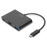 Digitus DA-70855 USB Type-C HDMI Multiport Adapter 3-Port 