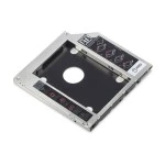 Digitus DA-71108 SSD/HDD Einbaurahmen für den CD/DVD/Blu-ray Laufwerksschacht SATA auf SATA III 9,m Bauhöhe 