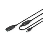 ASSMANN DA-73106 DIGITUS Aktives USB 3.0 Verlängerungskabel, 15 m 