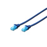 Digitus DK-1511-050/B CAT 5e U/UTP Patchkabel blau 5 Meter 