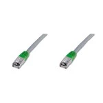 Digitus DK-1521-030-CO CAT 5e F/UTP Crossover Patchkabel grau 3 Meter 