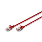 Digitus DK-1632-A-015S-R CAT 6A F-FTP Slim Patchkabel, 1,5m, Rot 
