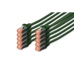 Digitus DK-1644-010-G-10 CAT 6 S/FTP Patchkabel grün 1 Meter 10 Stück 