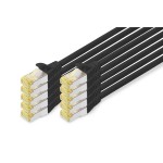Digitus DK-1644-A-030-BL-10 CAT 6A S/FTP Patchkabel, 10 Stück 