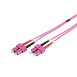 Digitus DK-2522-01-4 LWL Multimode Patchkabel, OM4, SC / SC 