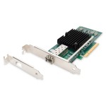 Digitus DN-10161 Single Port 10 Gigabit Ethernet Netzwerkkarte, SFP, PCI Express, Intel Chipsatz 