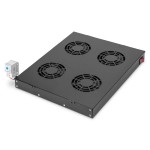 Digitus DN-19 FAN-4-HO-SW Lüftereinheit zur variablen 483 mm (19)-Installation 