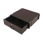 Digitus DN-19 KEY-3U-SW Tastatureinschub & Dokumentenablage für 483mm (19 Zoll)-Schränke schwarz 