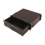 Digitus DN-19 KEY-3U-SW Tastatureinschub & Dokumentenablage für 483 mm (19)-Schränke 