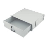 Digitus DN-19 KEY-3U Tastatureinschub & Dokumentenablage für 483 mm (19)-Schränke 