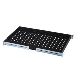 Digitus DN-19 TRAY-1-1000-SW Fachboden zum Festeinbau in 483 mm (19)-Schränke 