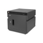 Digitus DN-45004 Mobiler Desktop Ladeschrank für 10 Notebooks/Tablets bis 13 Zoll, UV-C, USB-C 
