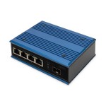 Digitus DN-651130 4-Port 10/100Base-TX to 100Base-FX Industrial Ethernet Switch 