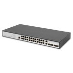 Digitus DN-80221-3 24-Port Gigabit Switch 19 Zoll Managed 2 Uplinks 