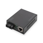 Digitus DN-82150 Gigabit PoE Medienkonverter, RJ45 / SC, MM, PSE 